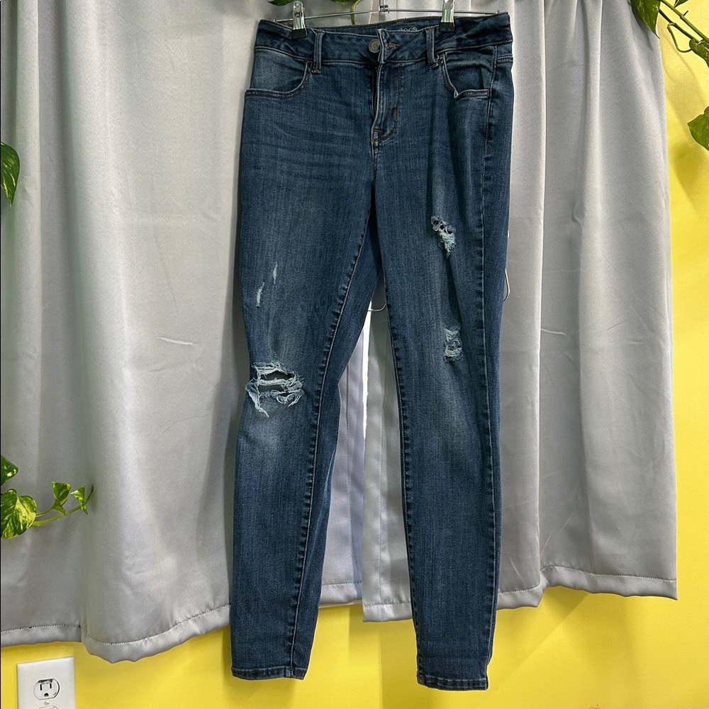 Maurices Mid-Rise Blue Denim Jeans Size Medium Regular
